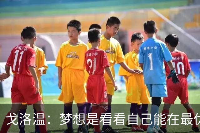 戈洛温：梦想是看看自己能在最优秀的球员面前达到什么水平